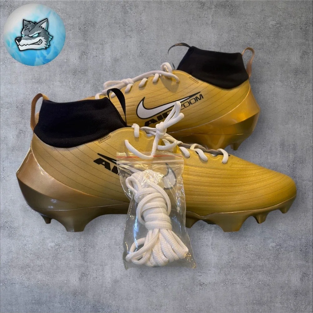 Nike Vapor Pro 1 Oregon Ducks Duck PE Mens Football Cleats Men's Size 15 WIDE